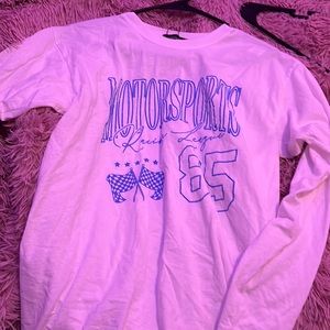 Long sleeve blue & white size small. no torns or stains. only worn once.